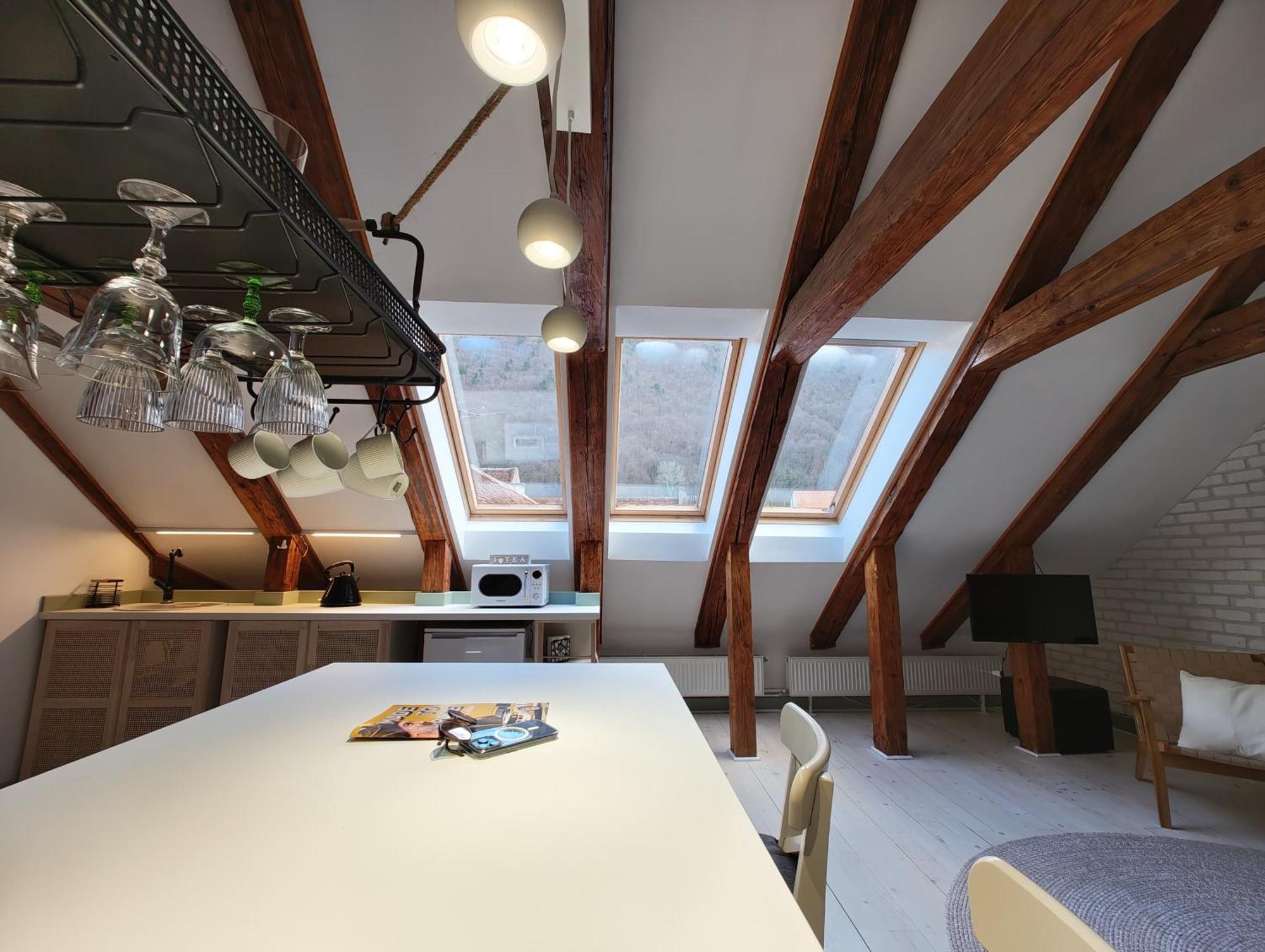 Belle Vista Loft Appartement Braşov Buitenkant foto