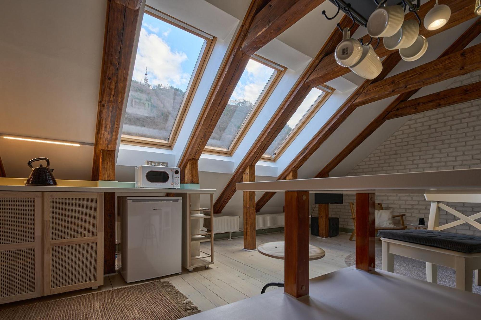 Belle Vista Loft Appartement Braşov Buitenkant foto
